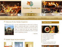 Tablet Screenshot of goldenguestinn-travel.com